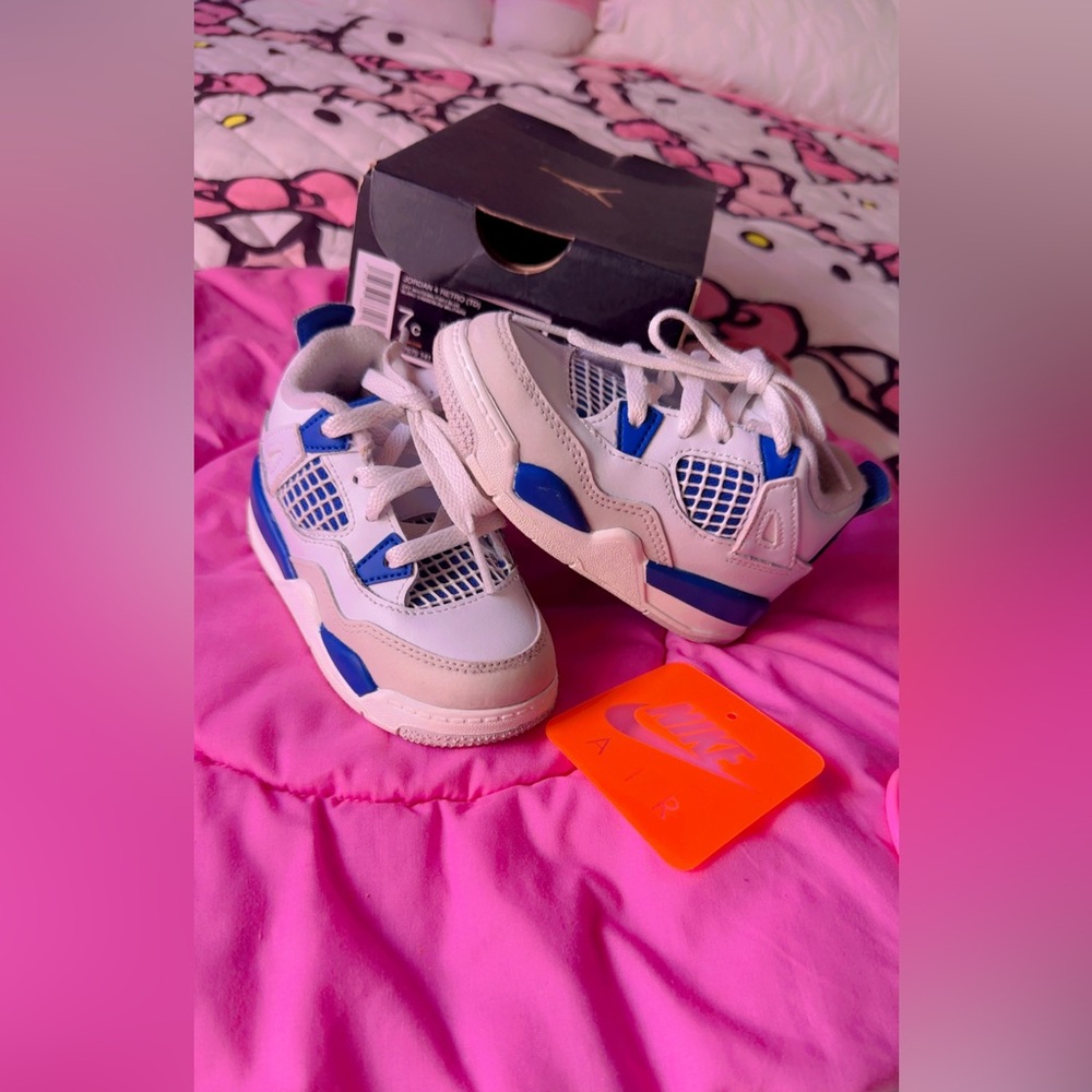 Jordan Toddlers Air Jordan 4 Retro Shoes
Military Blue Size 7C